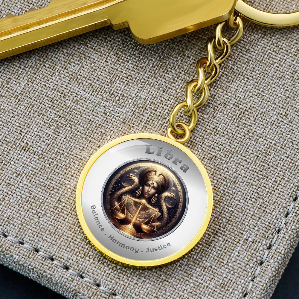 Libra - Affirmation Keychain - More Than CharmsMore Than Charms