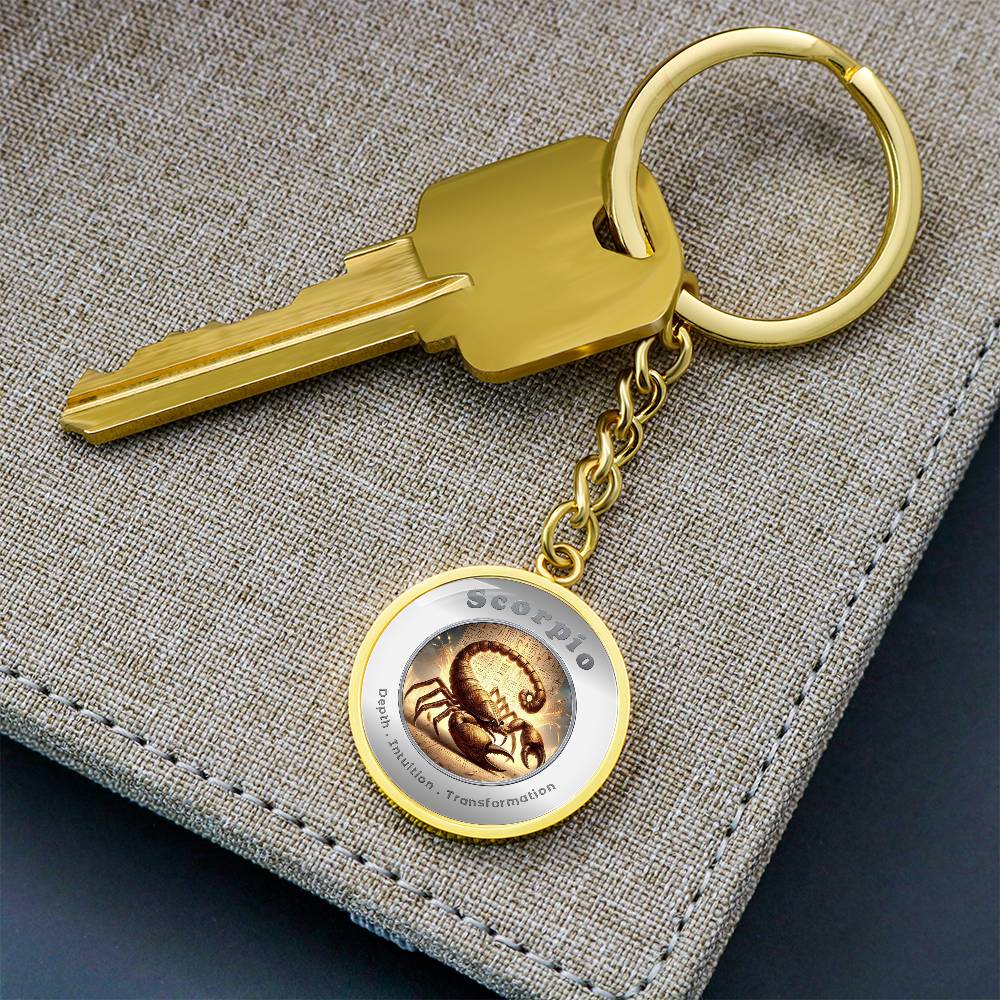 Scorpio - Affirmation Keychain - More Than CharmsMore Than Charms