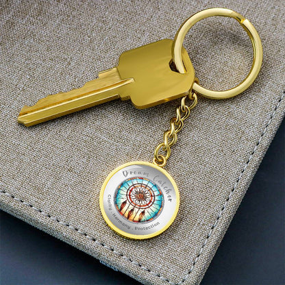 Dream Catcher - Affirmation Keychain - More Than CharmsMore Than Charms
