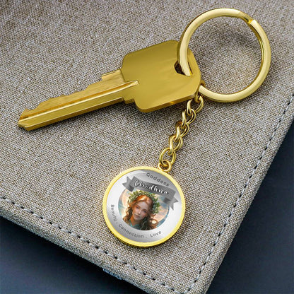 Goddess Cliodhna - Affirmation Keychain For Beauty Connection Love- More Than CharmsMore Than Charms