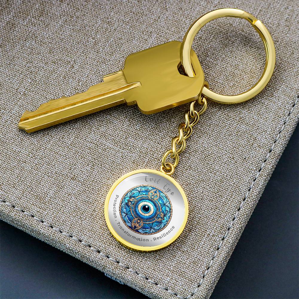 Evil Eye - Affirmation Keychain - More Than CharmsMore Than Charms