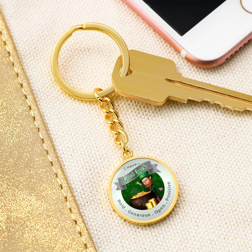 Leprechaun - Affirmation Keychain - More Than CharmsMore Than Charms