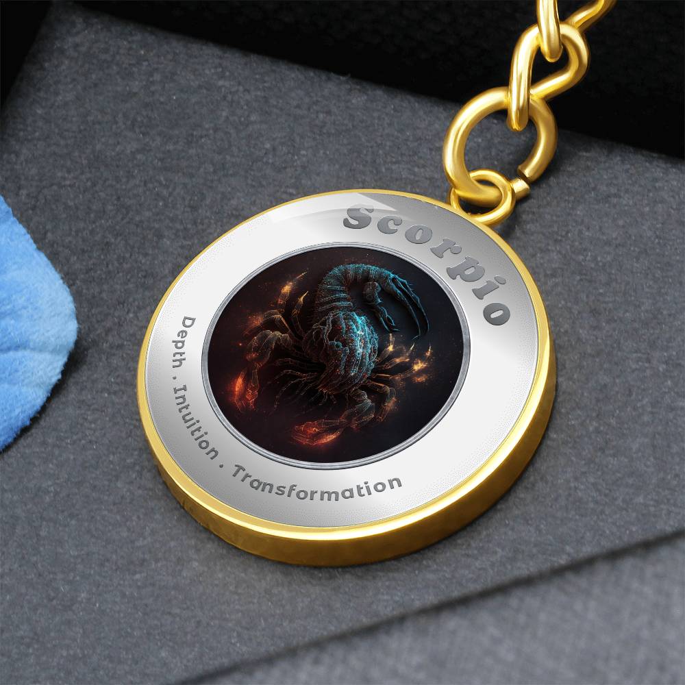 Scorpio - Affirmation Keychain - More Than CharmsMore Than Charms