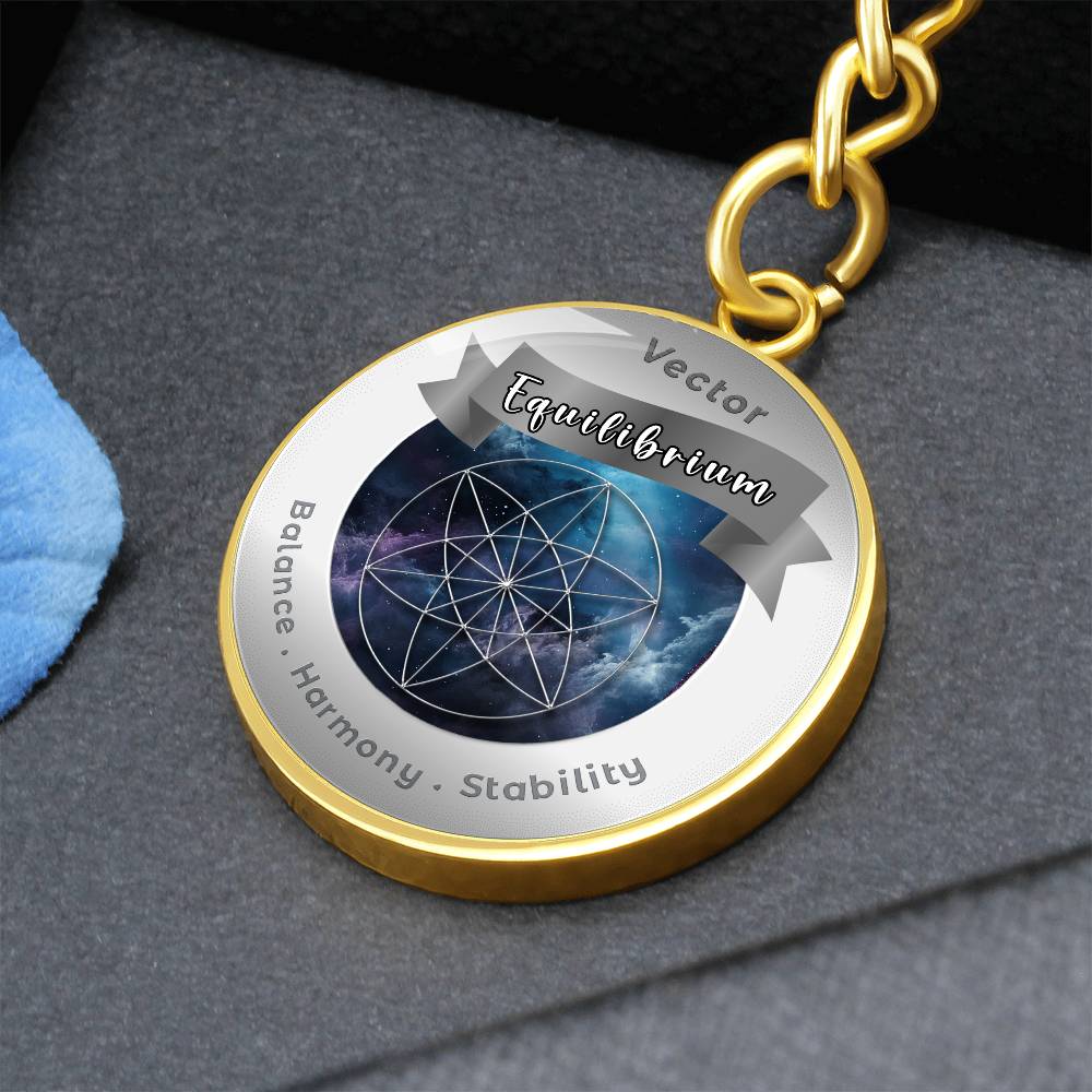 Vector Equilibrium - Affirmation Keychain - More Than CharmsMore Than Charms