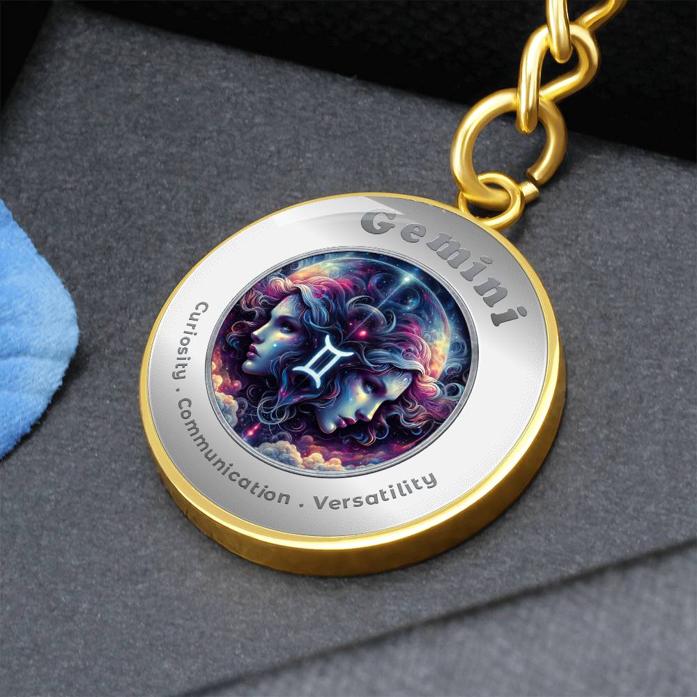 Gemini - Affirmation Keychain - More Than CharmsMore Than Charms