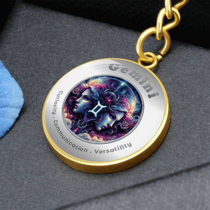 Gemini - Affirmation Keychain - More Than CharmsMore Than Charms