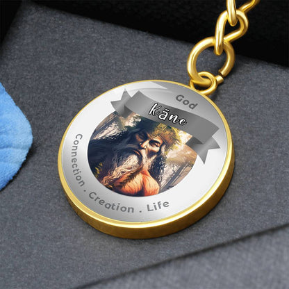 God Kane - Affirmation Keychain For Connection Creation Love- More Than CharmsMore Than Charms