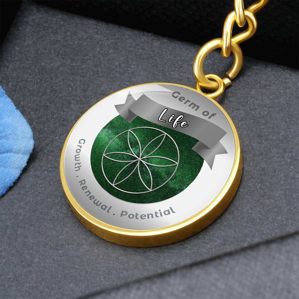 Gem of Life - Affirmation Keychain - More Than CharmsMore Than Charms