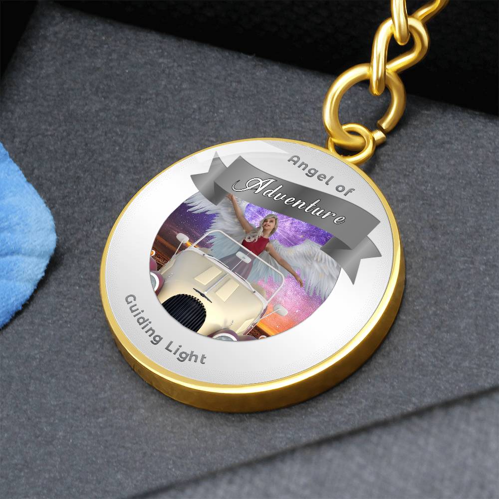 Adventure - Guardian Angel Affirmation Keychain - More Than CharmsMore Than Charms