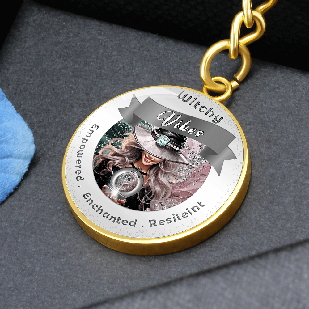 Witchy Vibes - Blond - Affirmation Keychain