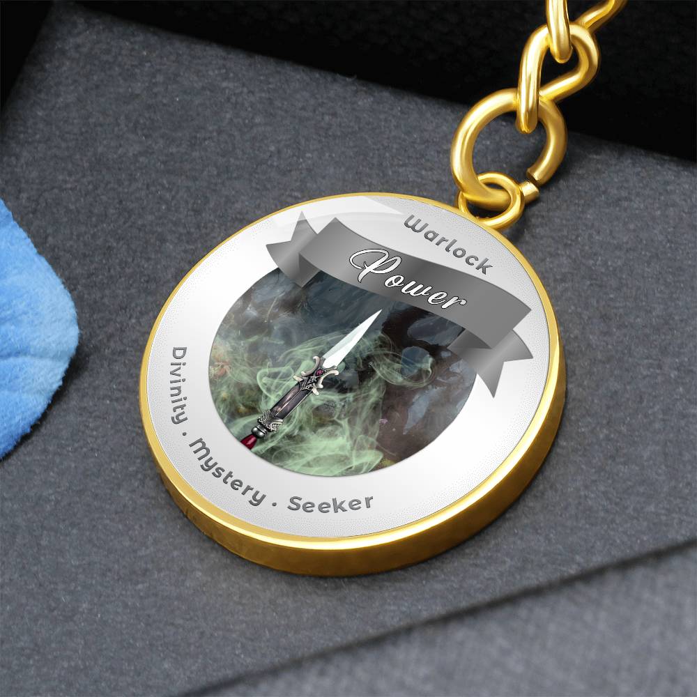 Warlock 2 - RPG Fantasy Affirmation Keychain - More Than CharmsMore Than Charms
