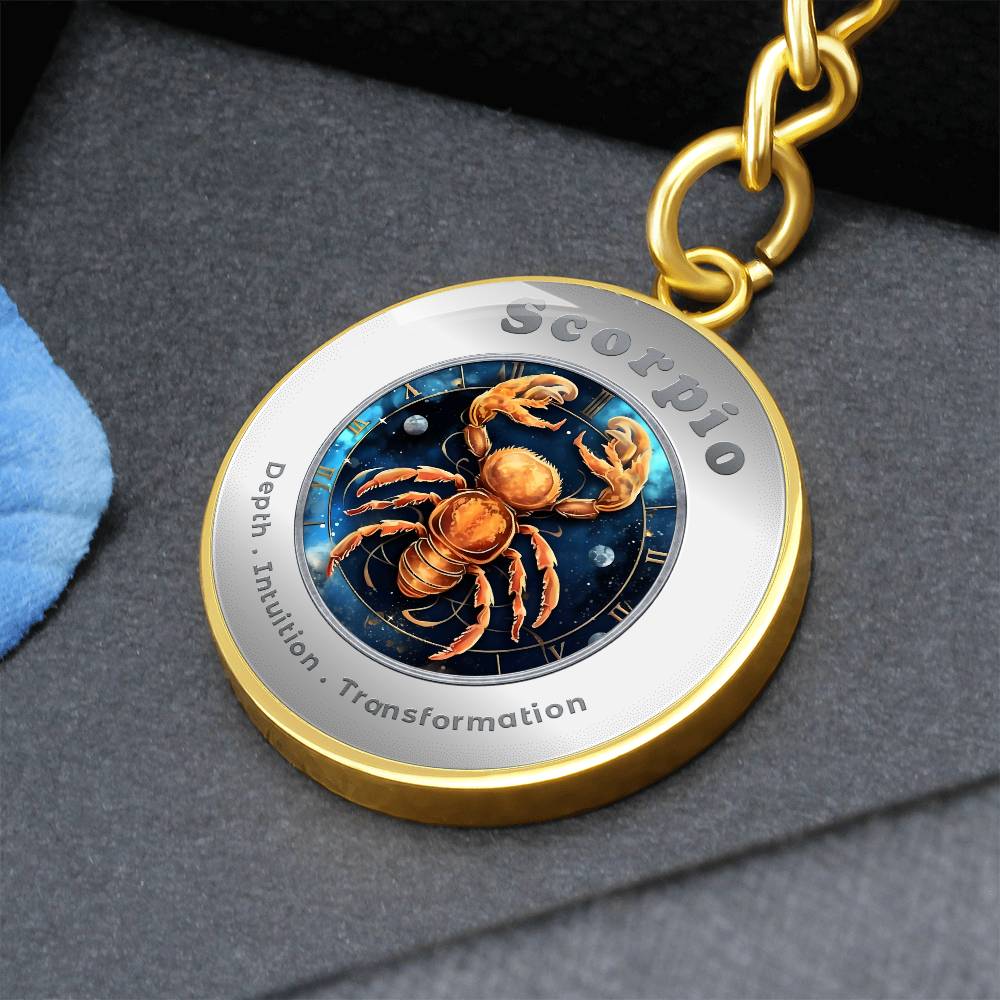 Scorpio - Affirmation Keychain - More Than CharmsMore Than Charms