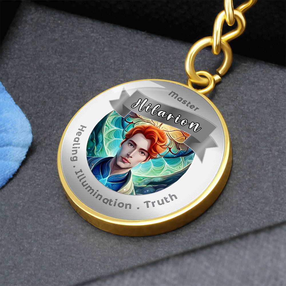 Hilarion - Affirmation Keychain For Healing, Illumination & Truth - More Than CharmsMore Than Charms