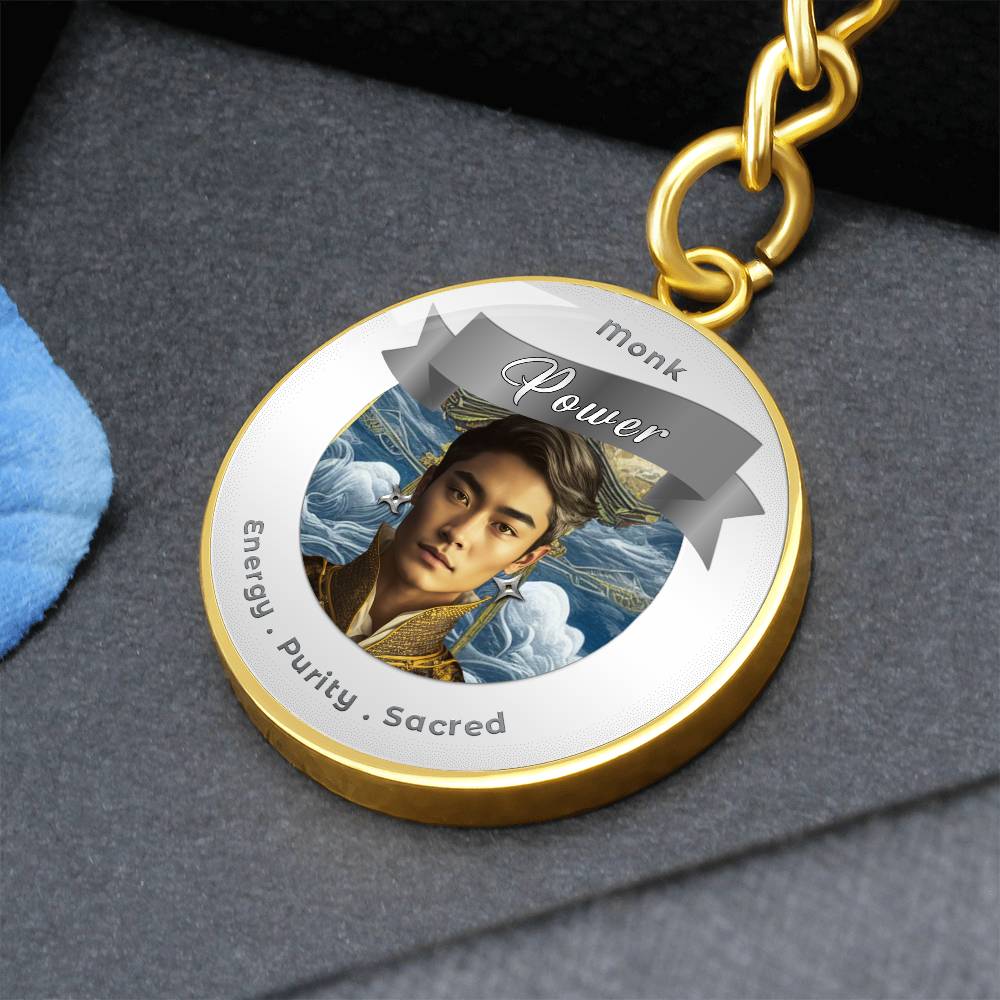 Monk - RPG Fantasy Affirmation Keychain - More Than CharmsMore Than Charms