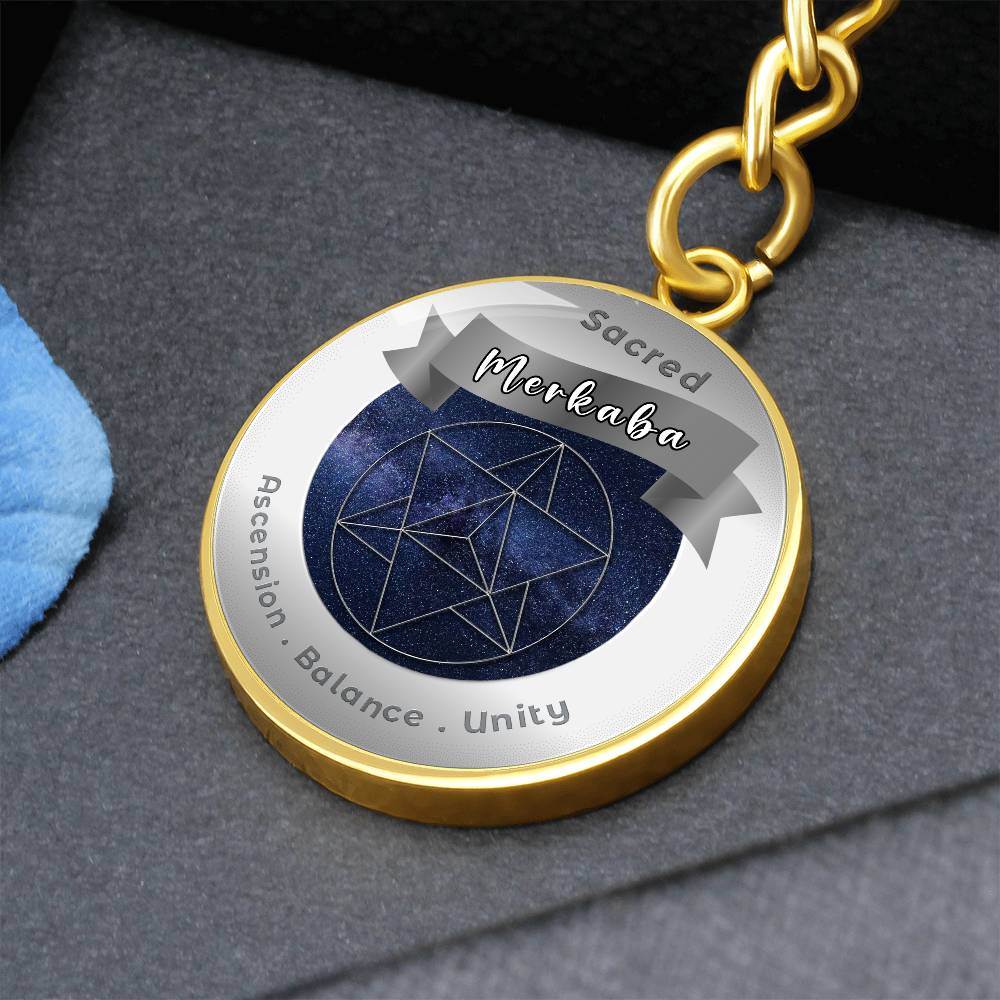 Merkaba - Affirmation Keychain - More Than CharmsMore Than Charms