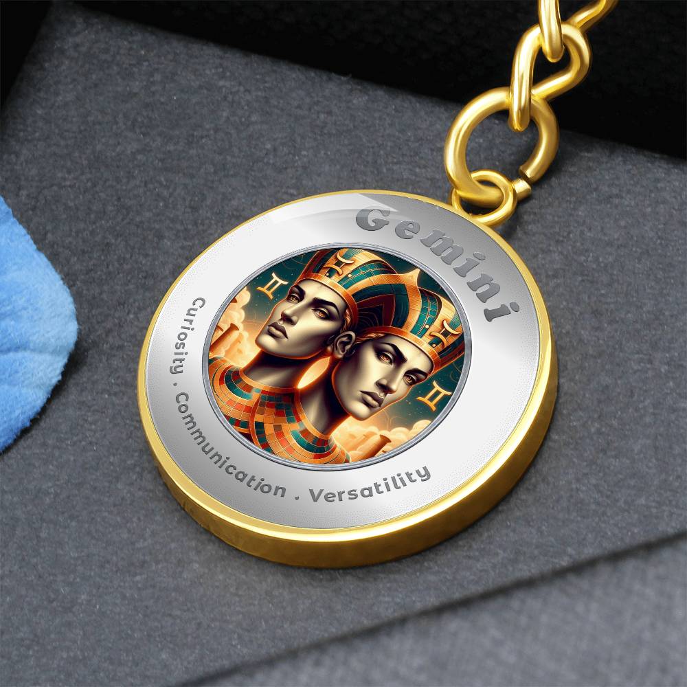 Gemini - Affirmation Keychain - More Than CharmsMore Than Charms