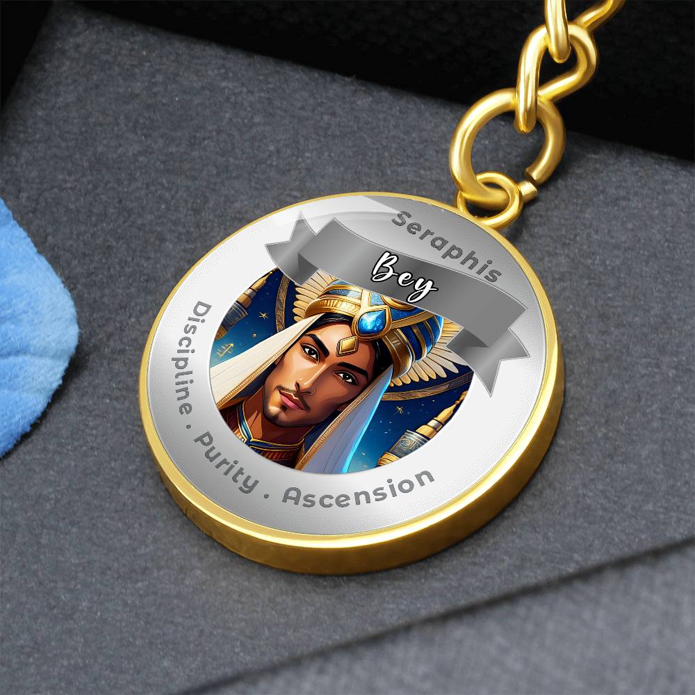 Seraphis Bay - Affirmation Keychain For Discipline, Purity & Ascension - More Than CharmsMore Than Charms