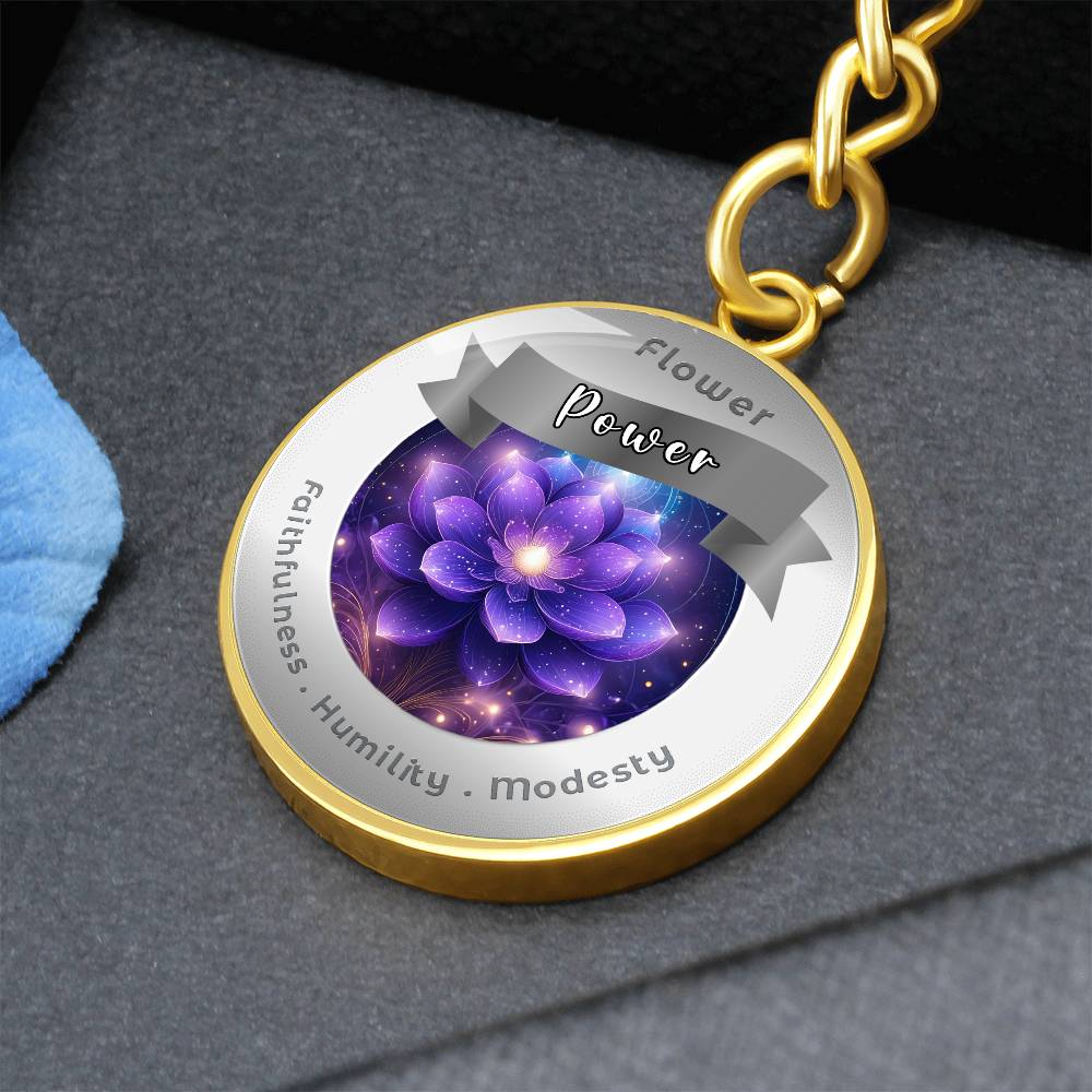 Violet - Affirmation Pendant - More Than CharmsMore Than Charms