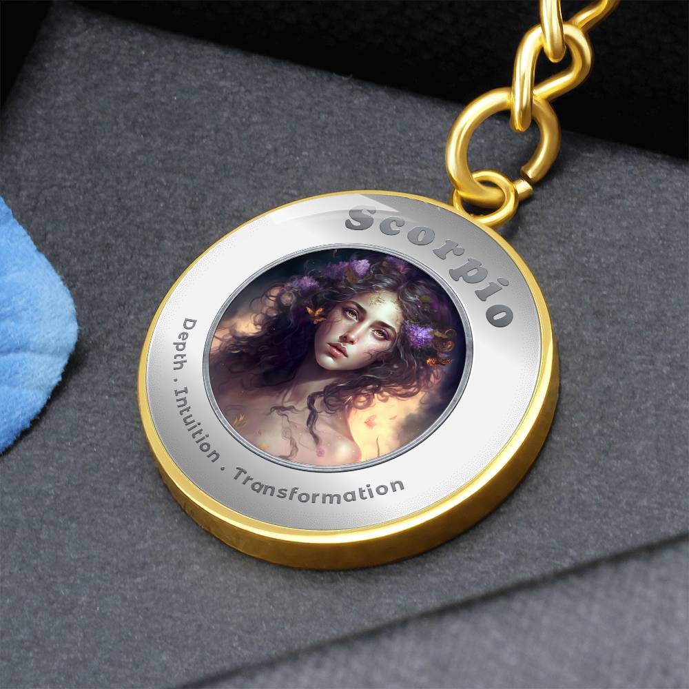 Scorpio - Affirmation Keychain - More Than CharmsMore Than Charms