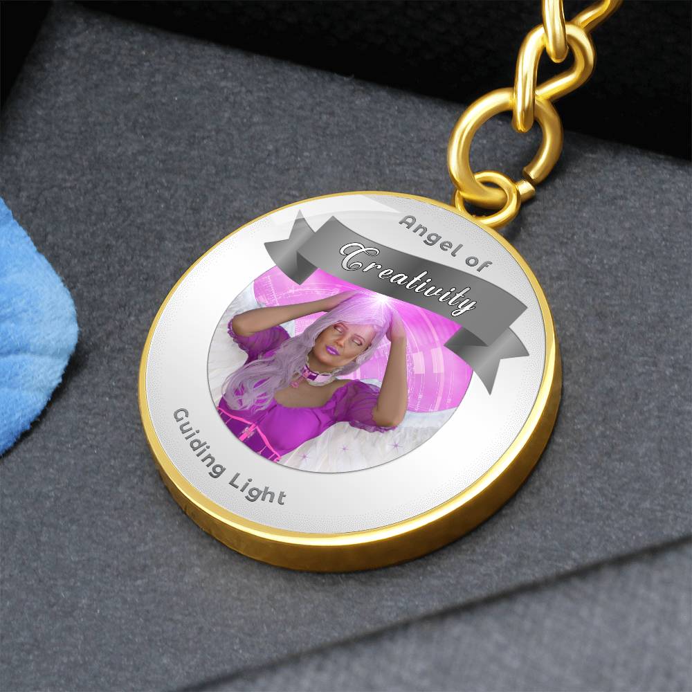 Creativity - Guardian Angel Affirmation Keychain - More Than CharmsMore Than Charms