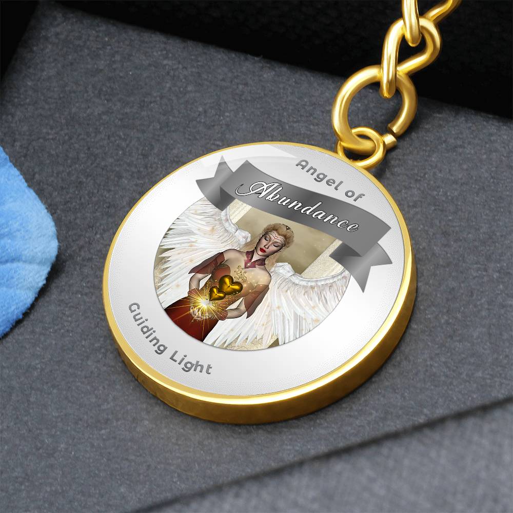 Abundance - Guardian Angel Affirmation Keychain - More Than CharmsMore Than Charms
