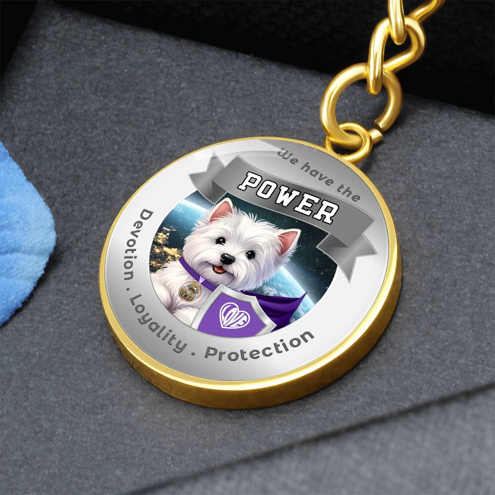 West Highland Terrier - Dog Power Animal Affirmation Necklace - More Than CharmsMore Than Charms