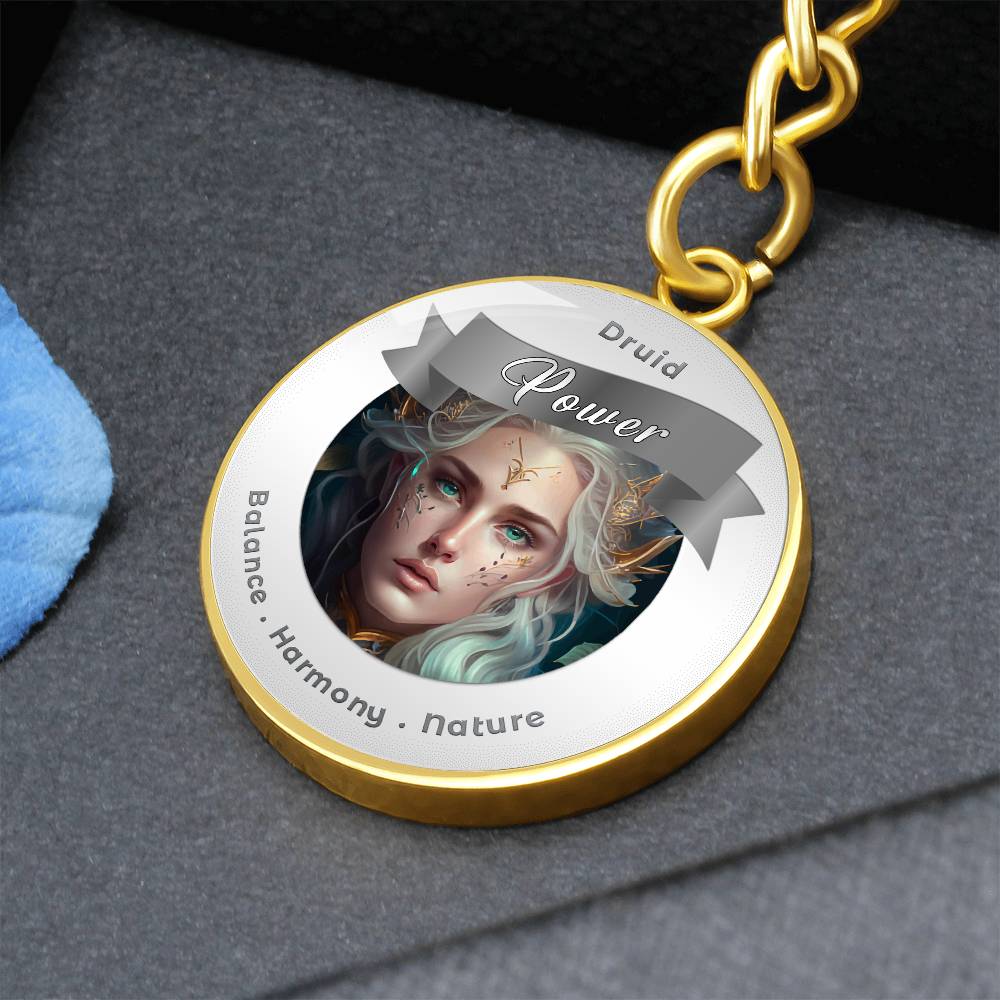 Druid - RPG Fantasy Affirmation Keychain - More Than CharmsMore Than Charms