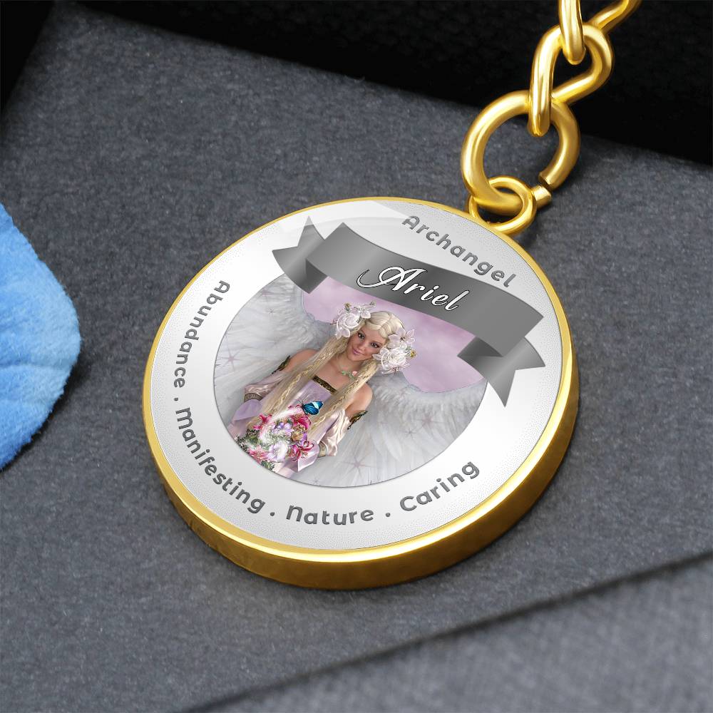 Archangel Ariel- Affirmation Keychain - More Than CharmsMore Than Charms