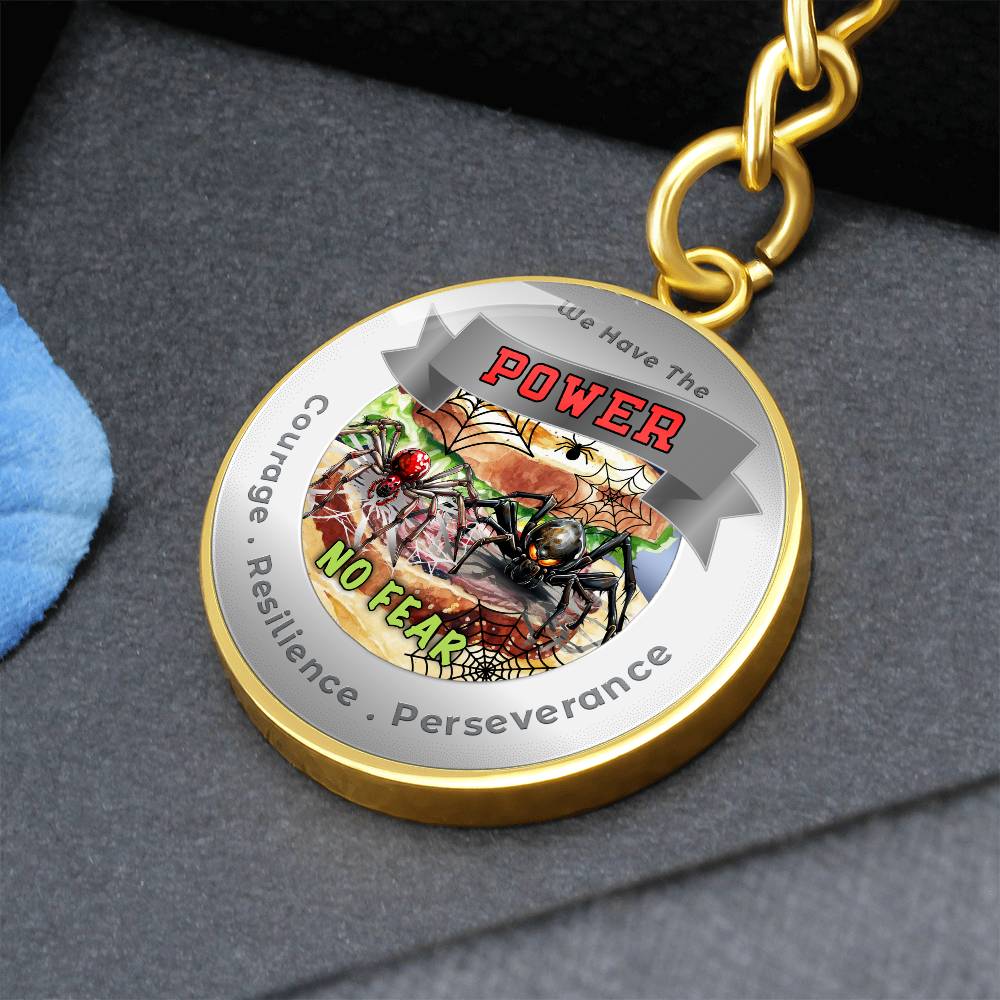 Spider - Power Animal Affirmation Keychain - More Than CharmsMore Than Charms