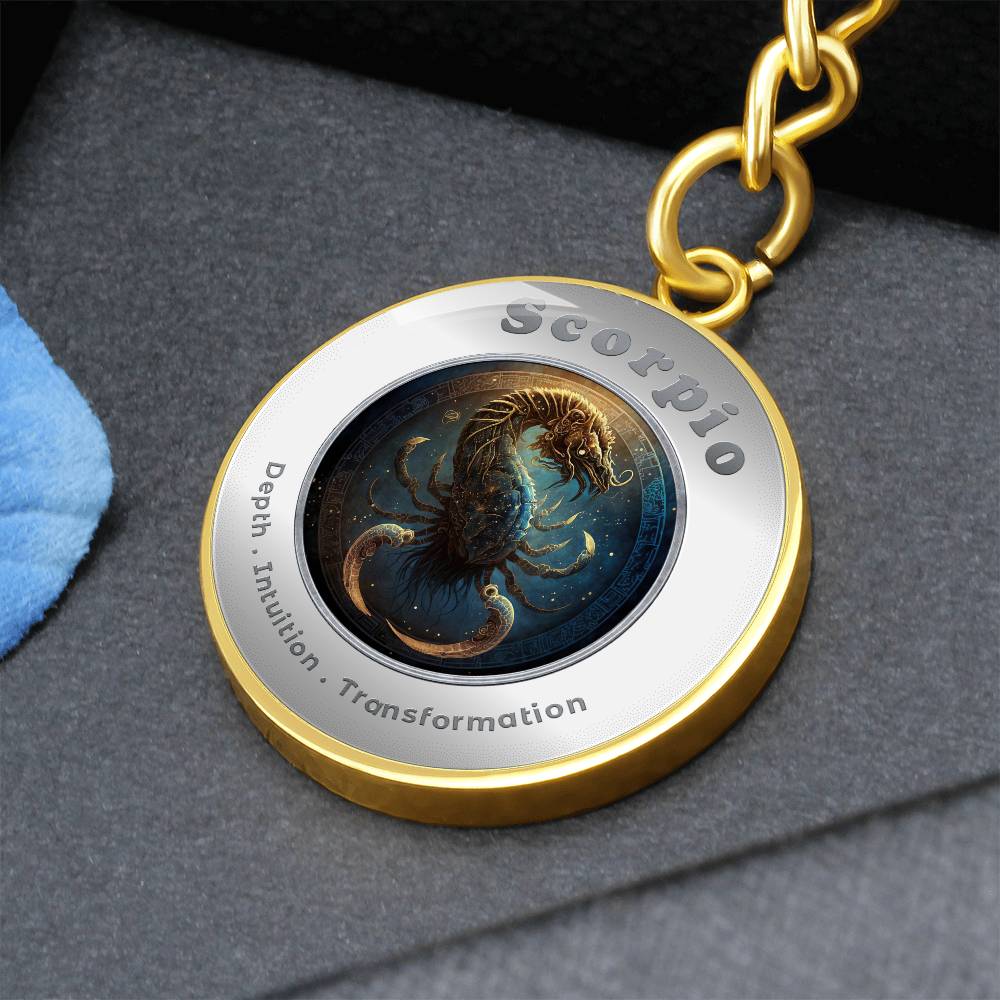 Scorpio - Affirmation Keychain - More Than CharmsMore Than Charms
