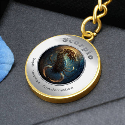 Scorpio - Affirmation Keychain - More Than CharmsMore Than Charms
