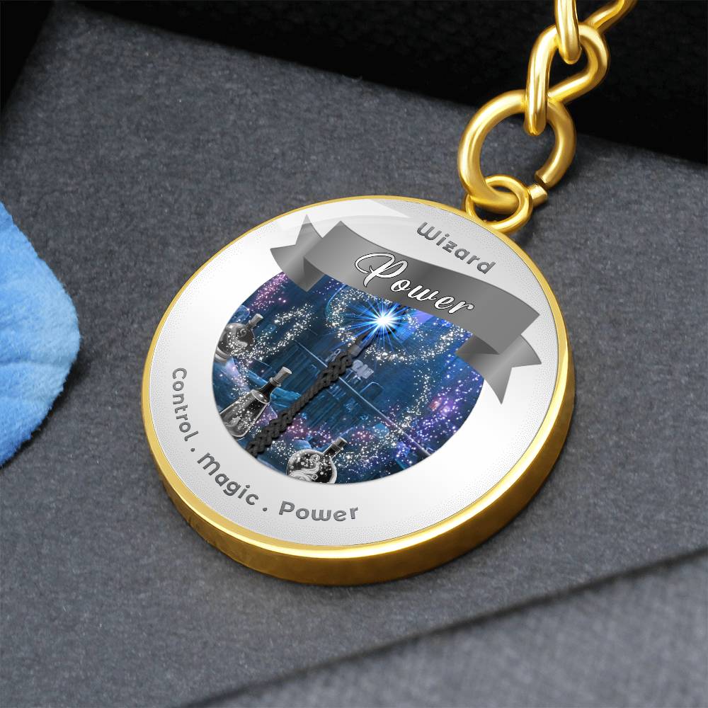 Wizard - RPG Fantasy Affirmation Keychain - More Than CharmsMore Than Charms