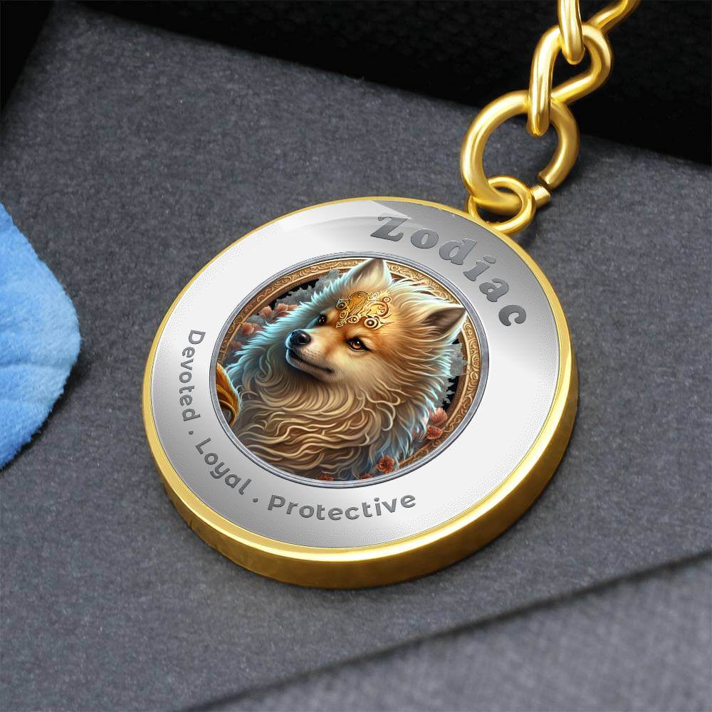 Dog - Chinese Zodiac - Affirmation Keychain - More Than CharmsMore Than Charms