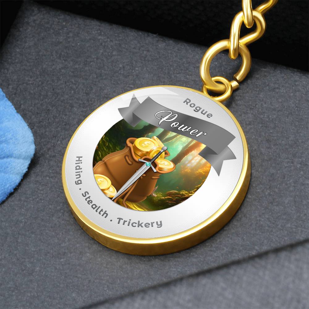 Rogue 2 - RPG Fantasy Affirmation Keychain - More Than CharmsMore Than Charms