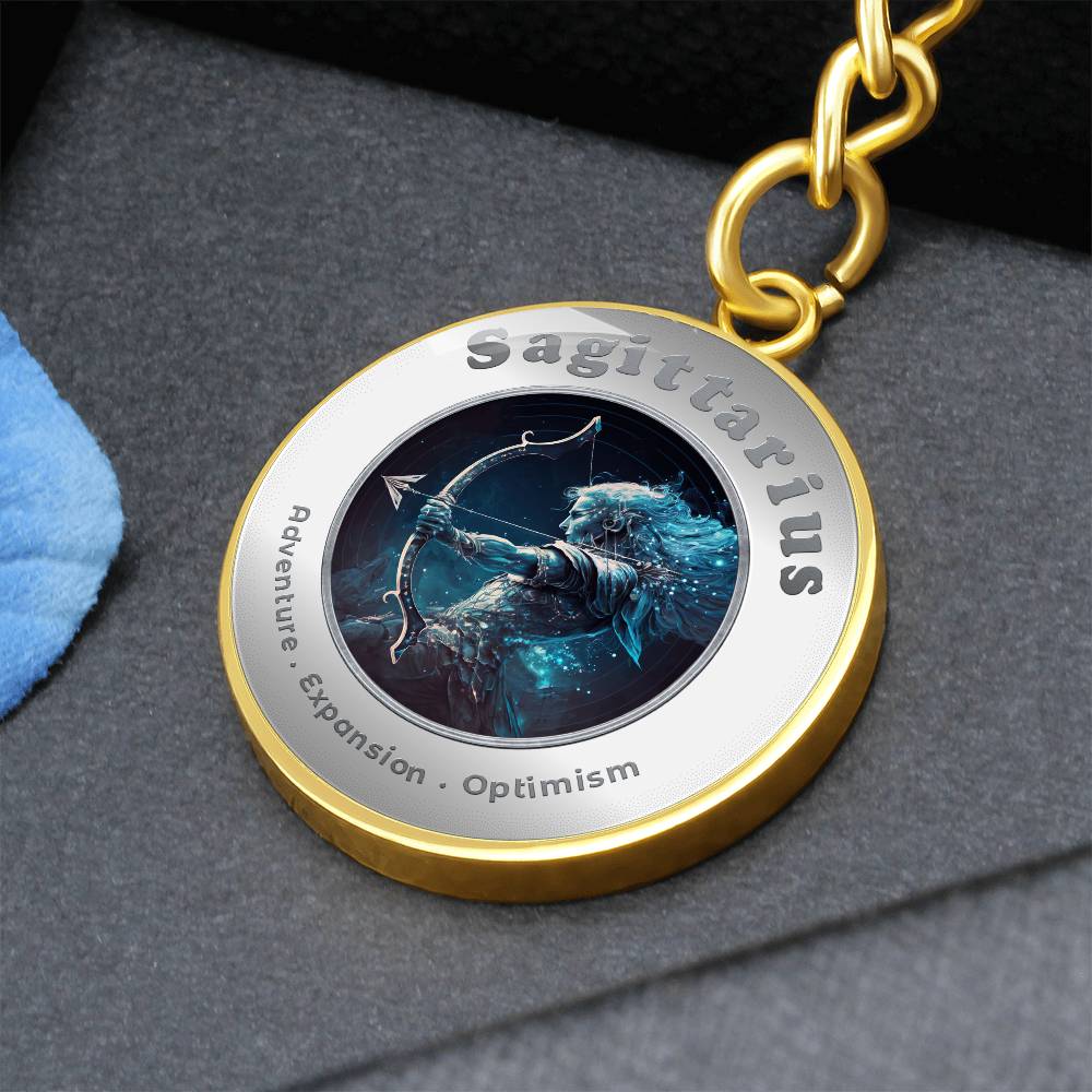 Sagittarius - Affirmation Keychain - More Than CharmsMore Than Charms