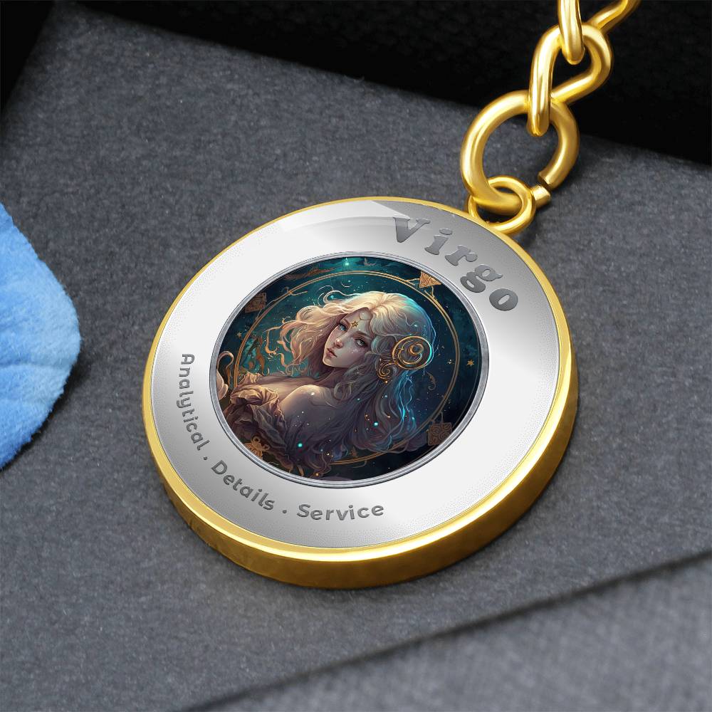 Virgo- Affirmation Keychain - More Than CharmsMore Than Charms