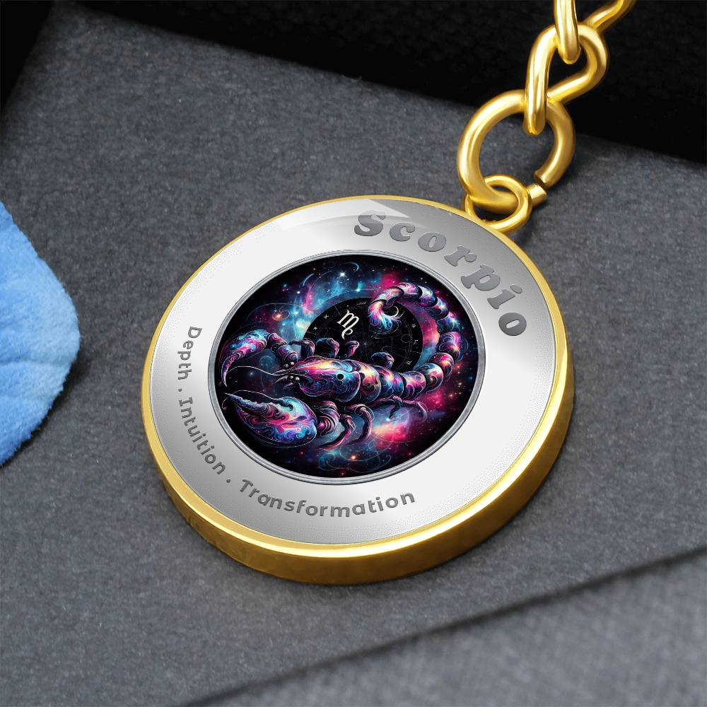Scorpio- Affirmation Keychain - More Than CharmsMore Than Charms