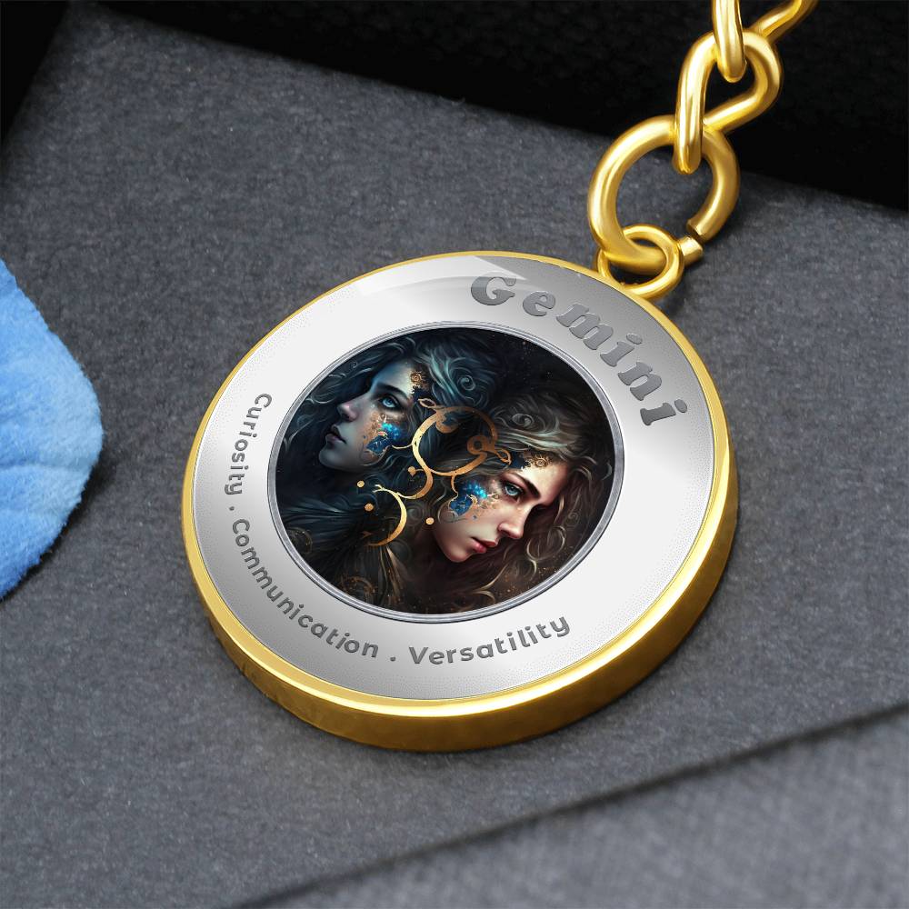 Gemini - Affirmation Keychain - More Than CharmsMore Than Charms