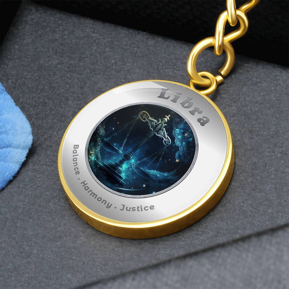 Libra - Affirmation Keychain - More Than CharmsMore Than Charms
