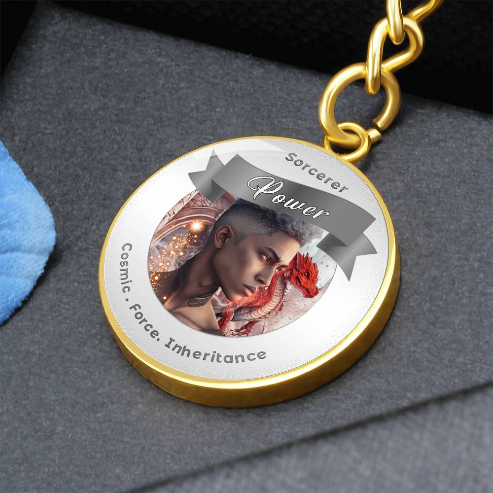 Sorcerer - RPG Fantasy Affirmation Keychain - More Than CharmsMore Than Charms