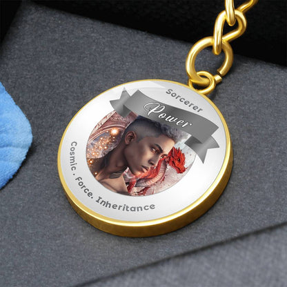Sorcerer - RPG Fantasy Affirmation Keychain - More Than CharmsMore Than Charms