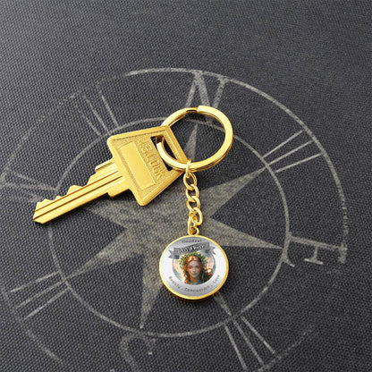 Goddess Cliodhna - Affirmation Keychain For Beauty Connection Love- More Than CharmsMore Than Charms