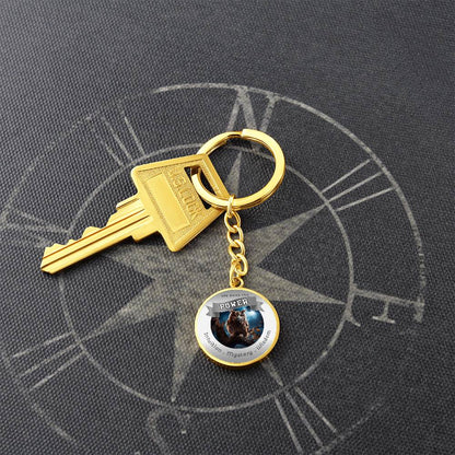Owl Power Animal Affirmation Keychain - More Than CharmsMore Than Charms