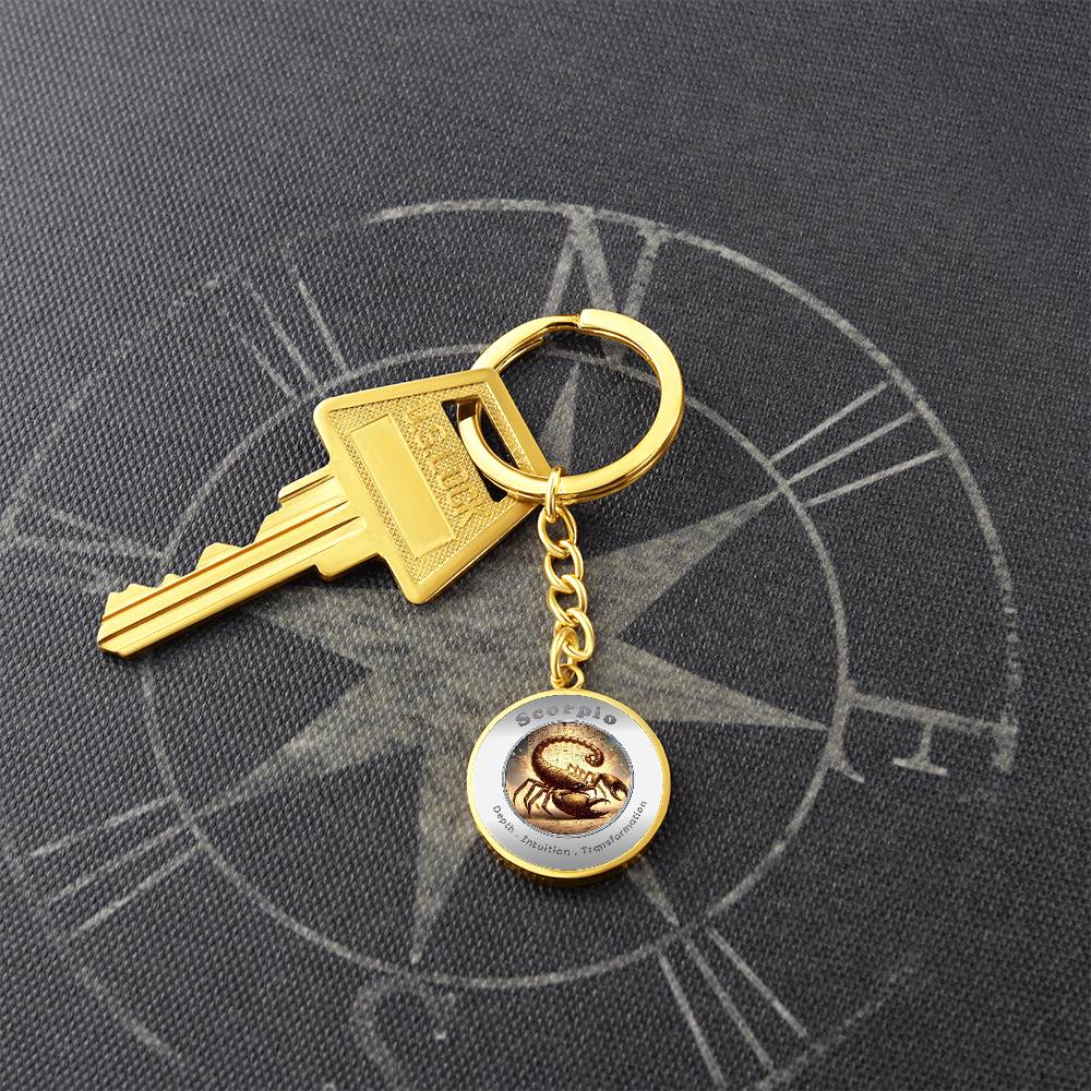 Scorpio - Affirmation Keychain - More Than CharmsMore Than Charms
