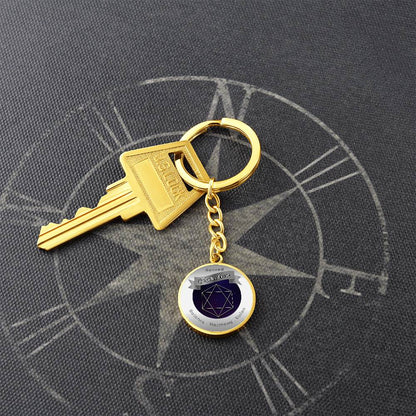 Octahedron - Affirmation Keychain - More Than CharmsMore Than Charms