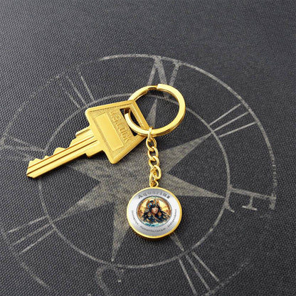 Aquarius - Affirmation Keychain - More Than CharmsMore Than Charms