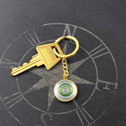 Heart Chakra - Love Compassion Balance - Affirmation Keychain - More Than CharmsMore Than Charms