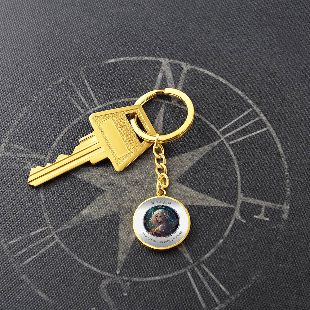 Virgo- Affirmation Keychain - More Than CharmsMore Than Charms