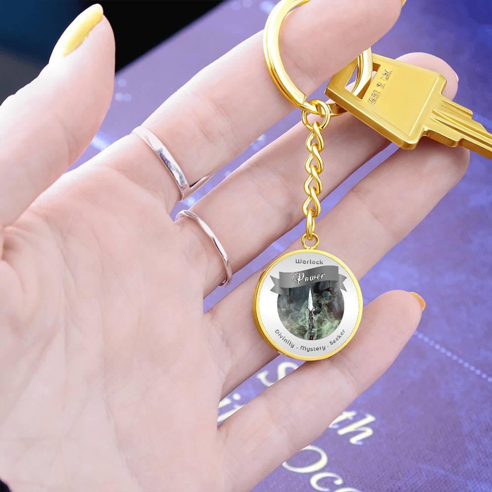 Warlock 2 - RPG Fantasy Affirmation Keychain - More Than CharmsMore Than Charms