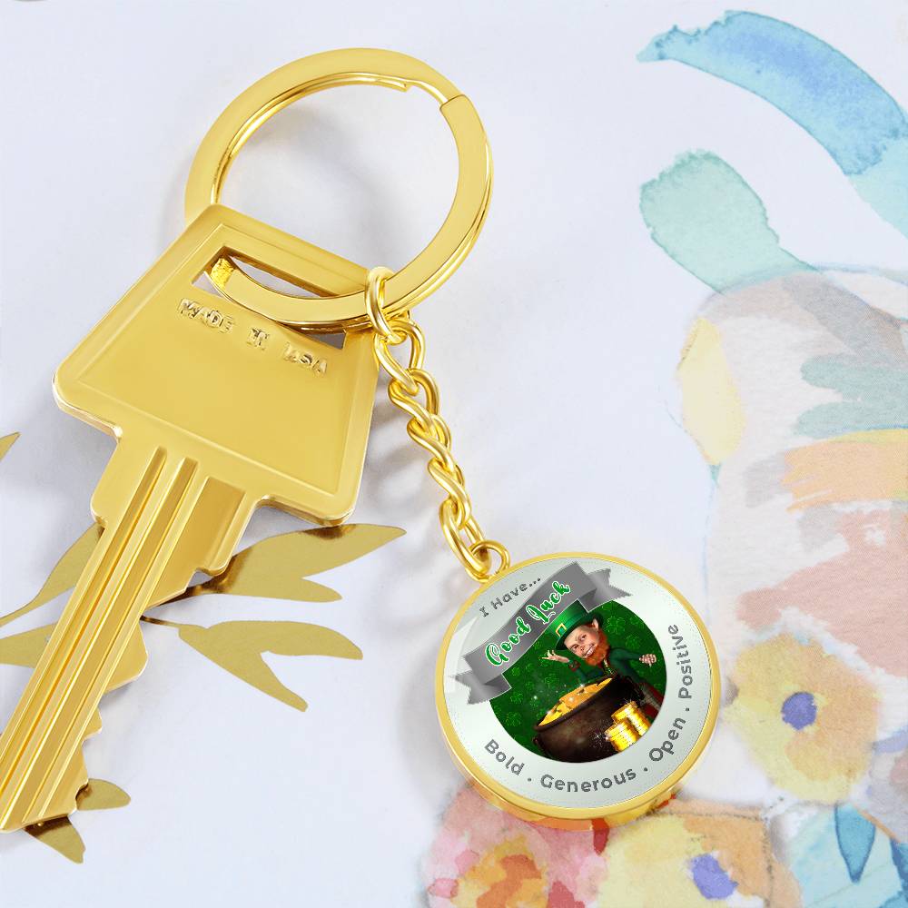 Leprechaun - Affirmation Keychain - More Than CharmsMore Than Charms